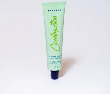 Əl kremi yaşıl contrucation