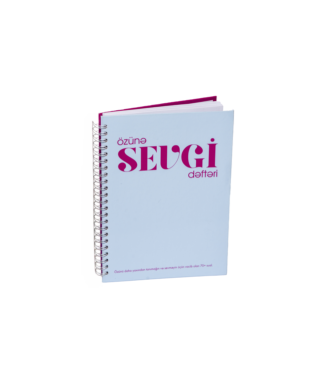 Özünə Sevgi dəftəri